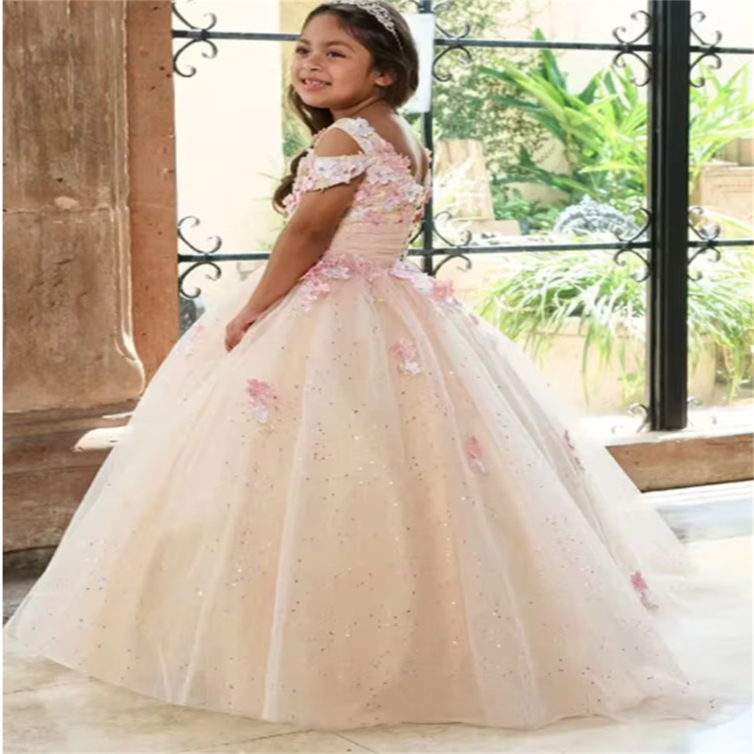 Customized Luxury Flower Girl  - Birthday Sash Glitter recension och pris