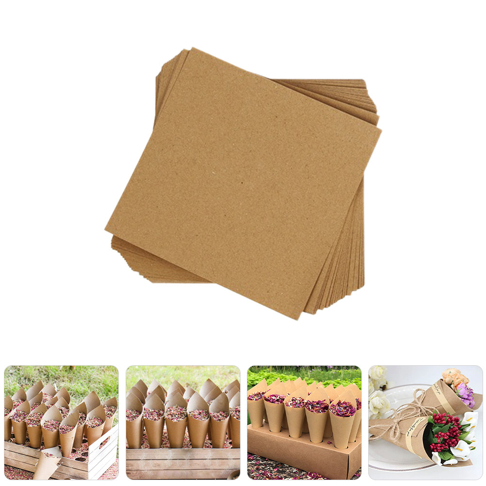 90Pcs Paper Petal Cones Foldab - Papercraft Supply Confetti recension och pris