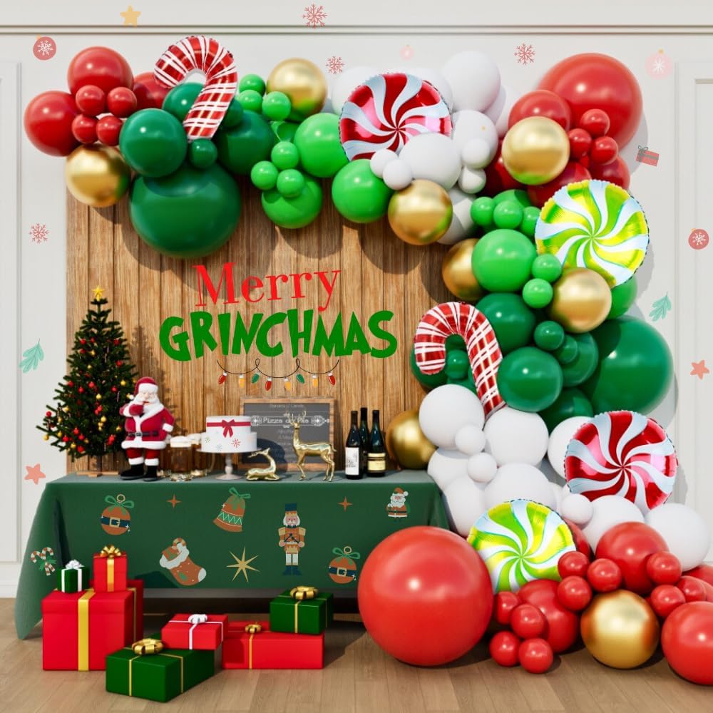 Christmas Balloon Arch Garland - Balloon Arch Kit recension och pris