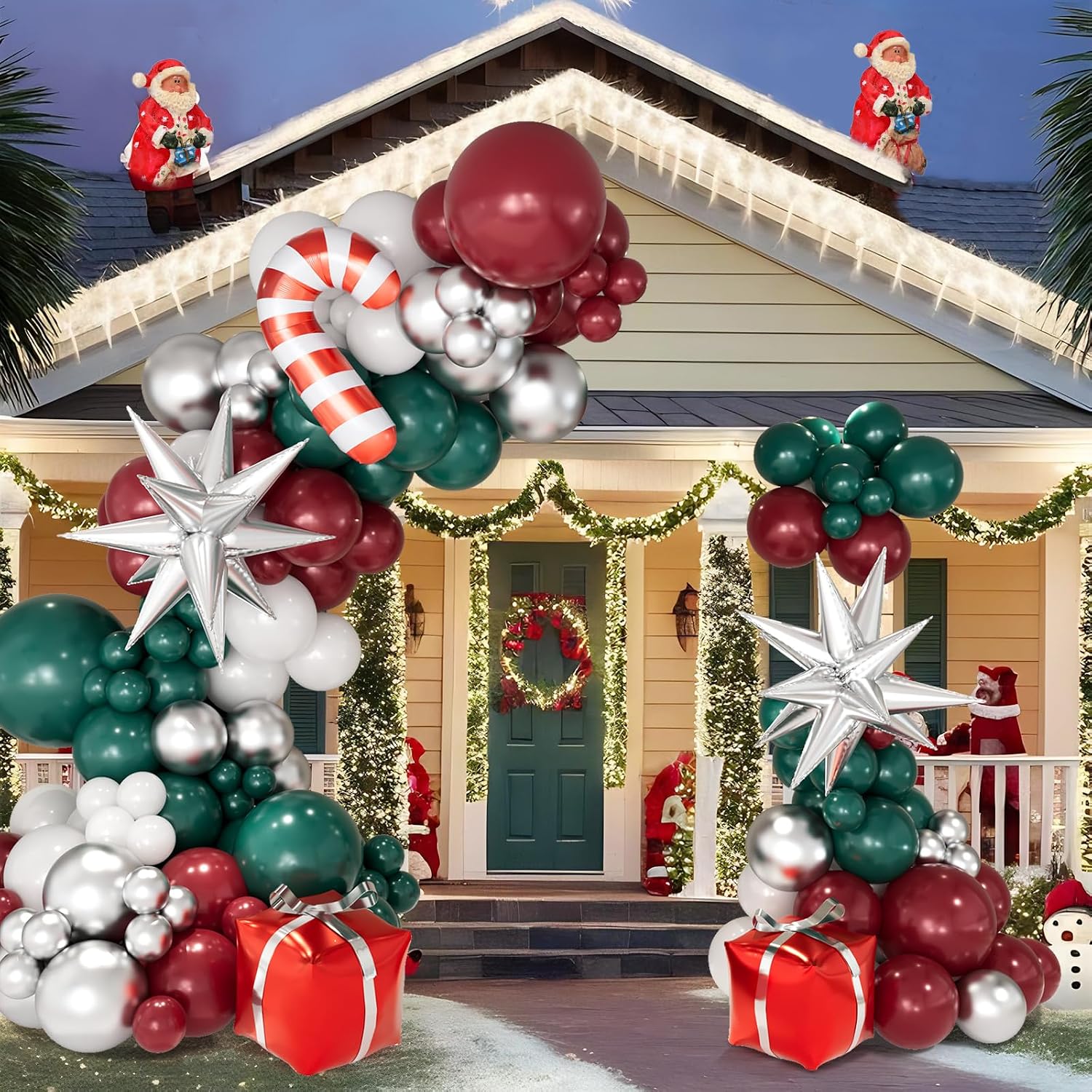 Christmas Balloon Garland Arch - Balloon Arch Kit recension och pris