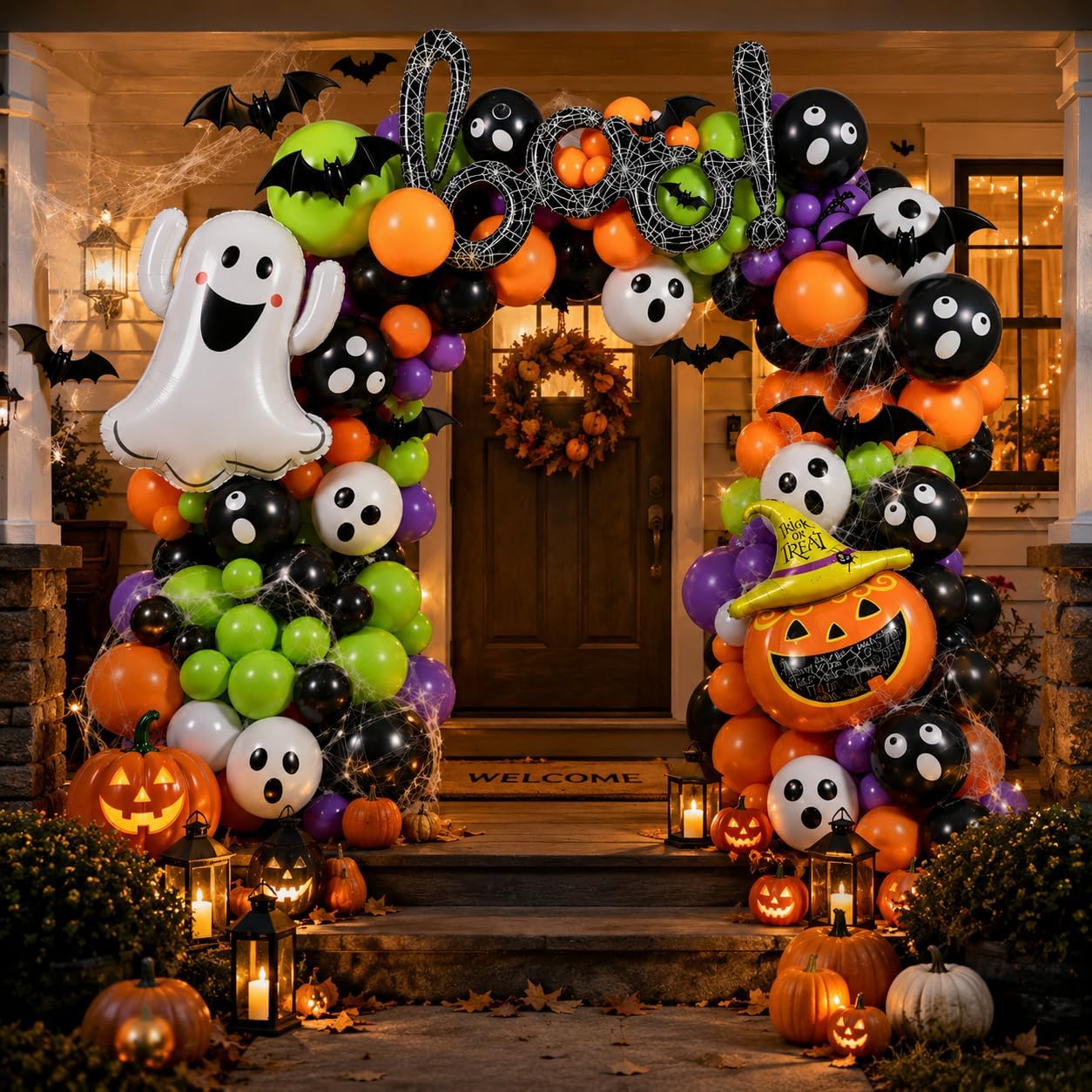 184Pcs Halloween Balloon Arch  - Balloon Arch Kit recension och pris