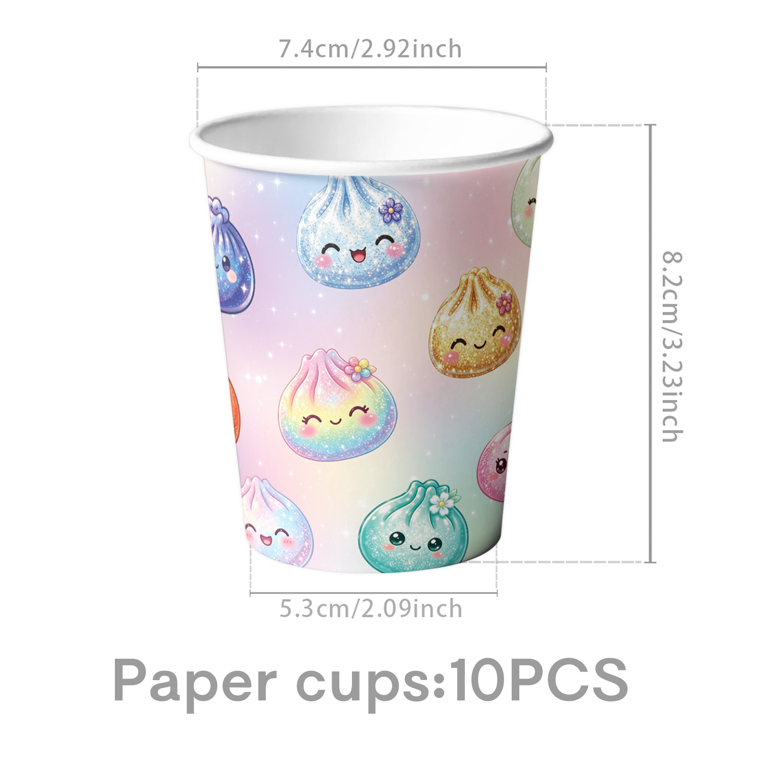New Soft Dumpling Squishy Them - Table Cloth Disposable recension och pris