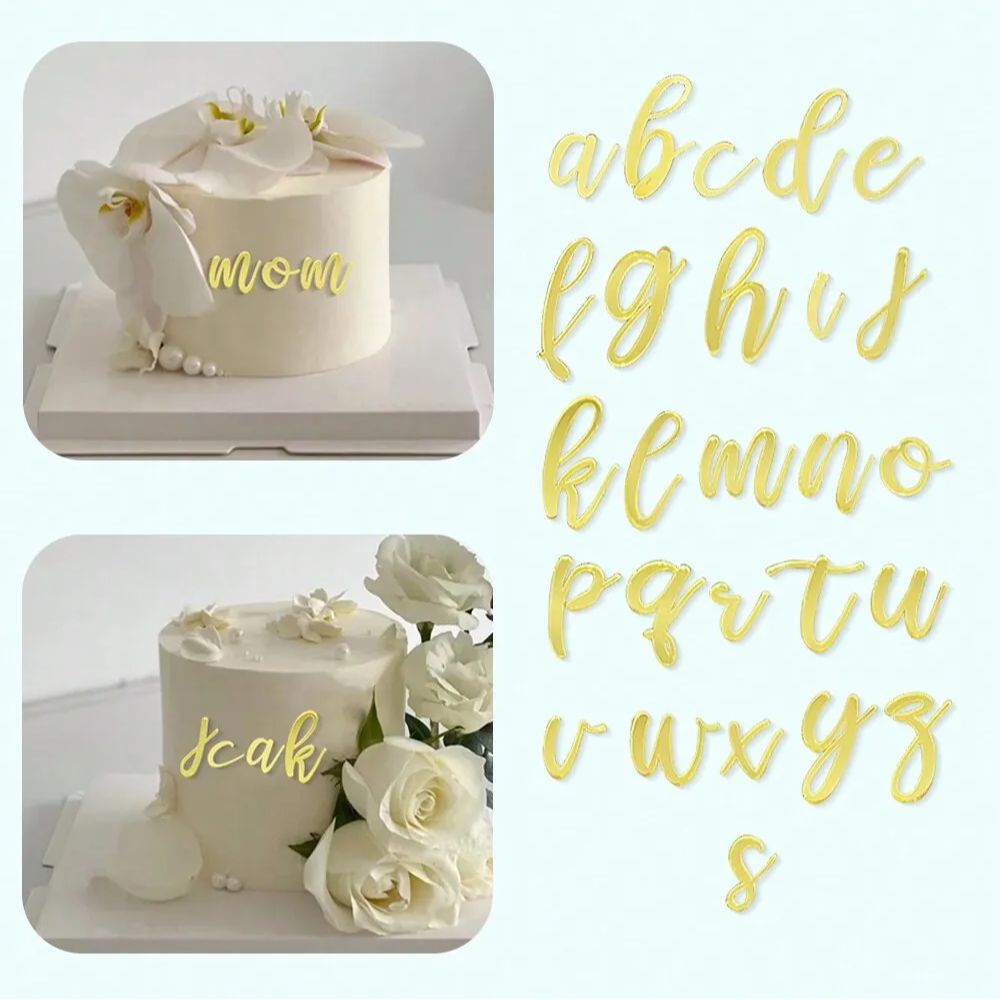 1set Golden Mirror Acrylic A-Z - Event Z recension och pris