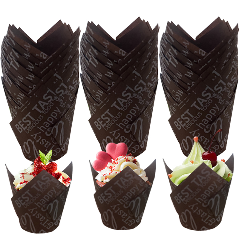 50Pcs/100Pcs Coffee-Themed Tul - Event Suppliers recension och pris