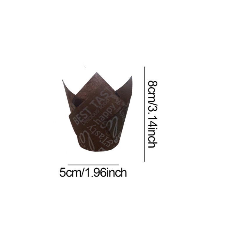 50Pcs/100Pcs Coffee-Themed Tul - Event Suppliers recension och pris