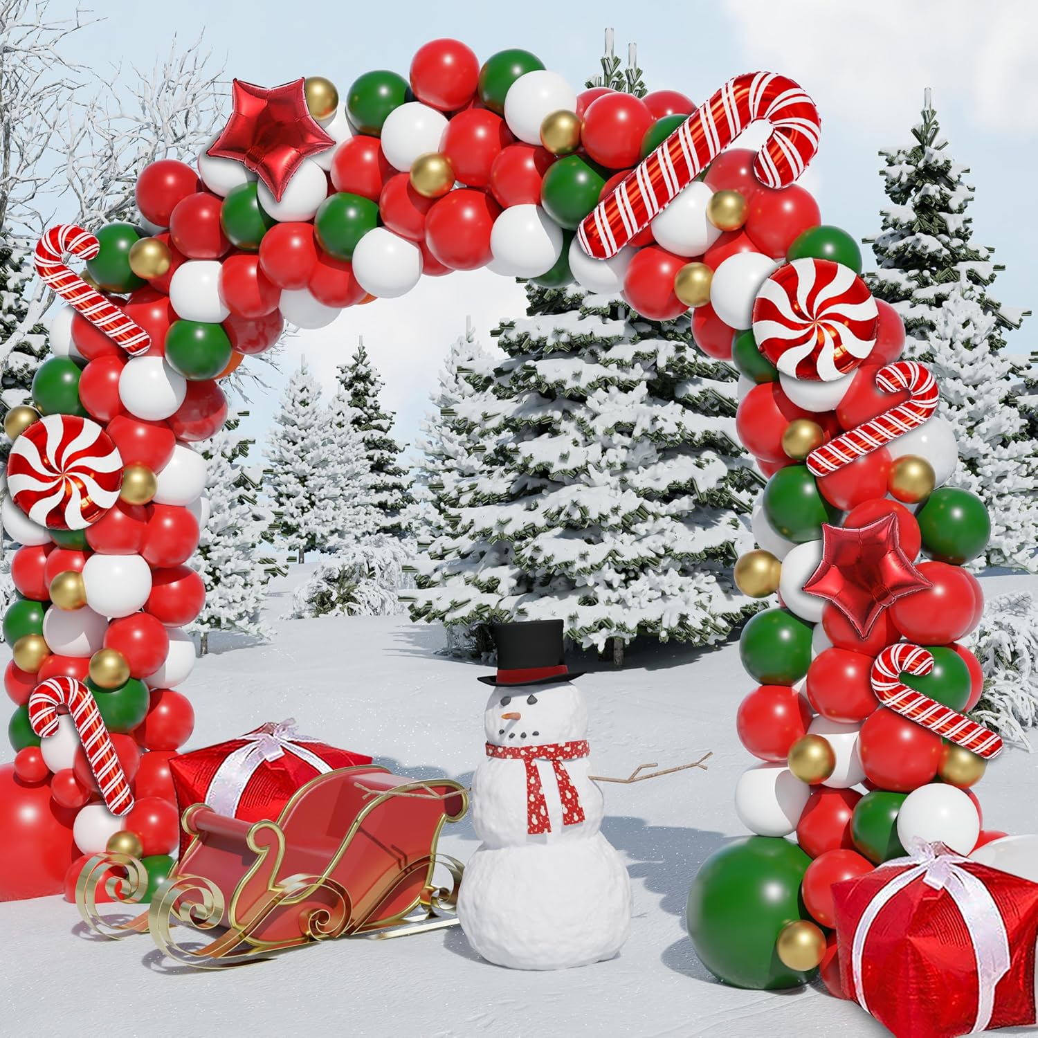 Christmas Balloon Arch Kit, 16 - Balloon Arch Kit recension och pris