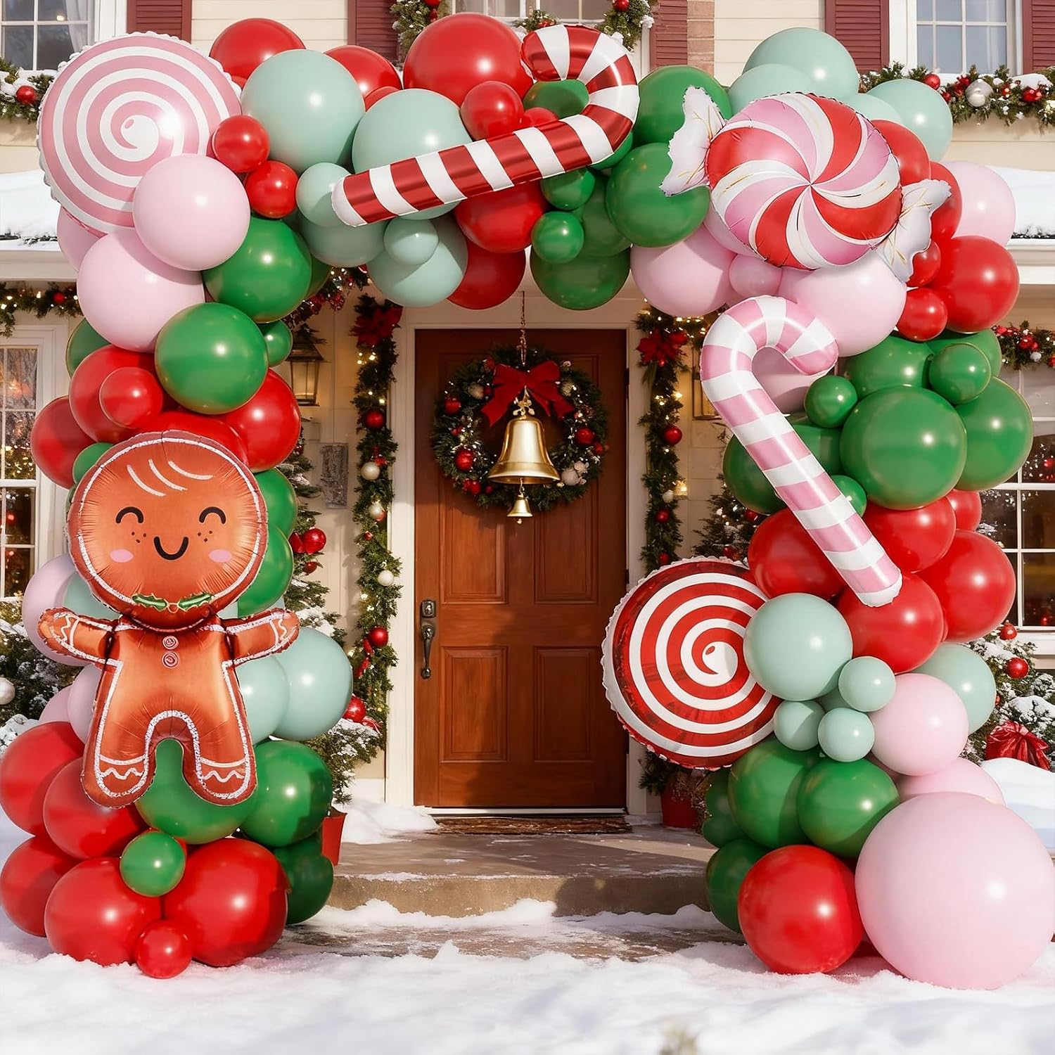 Christmas Balloon Garland Arch - Balloon Arch Kit recension och pris