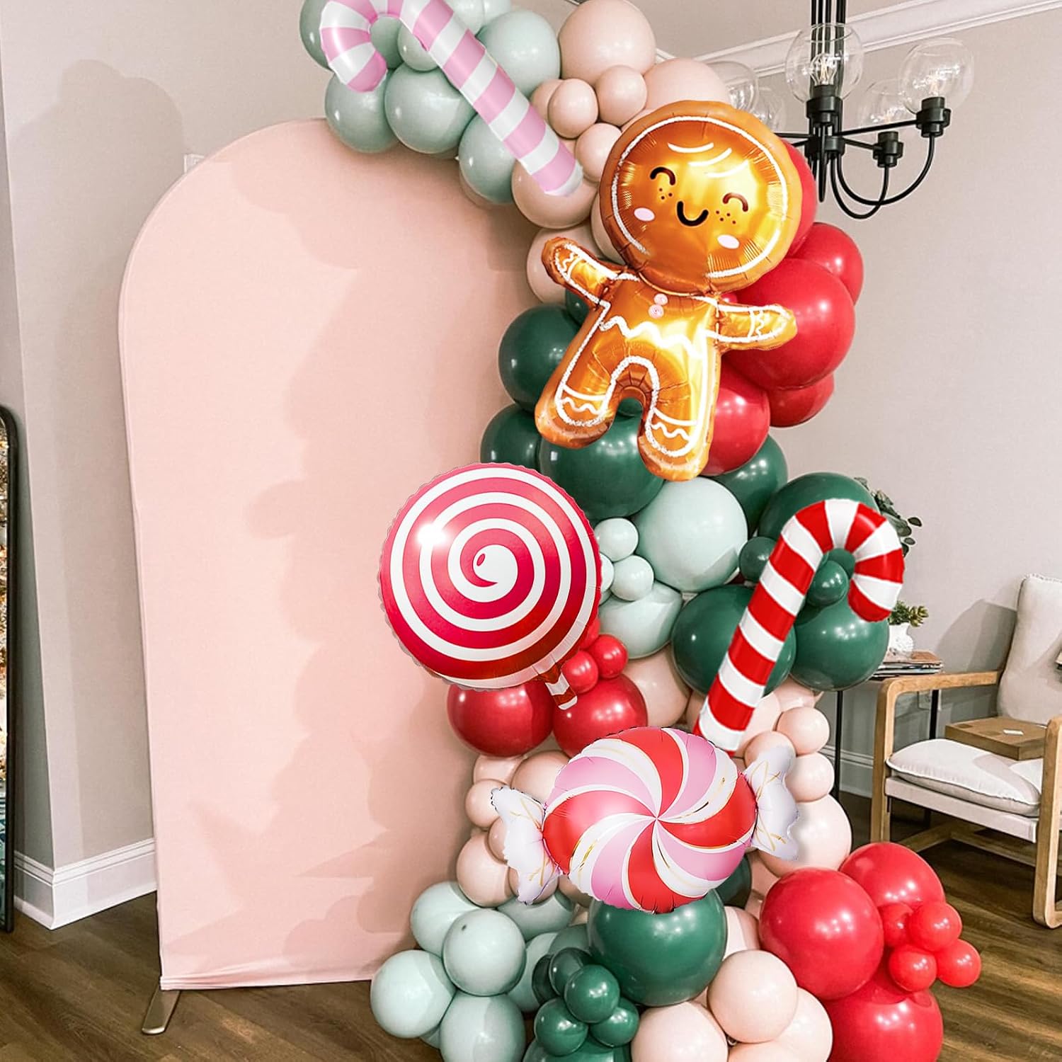 Christmas Balloon Garland Arch - Balloon Arch Kit recension och pris
