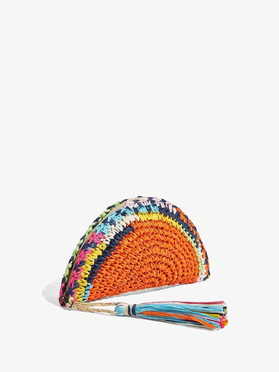 Ladies, Women Clutchs, Straw B - Paper Straw Color recension och pris