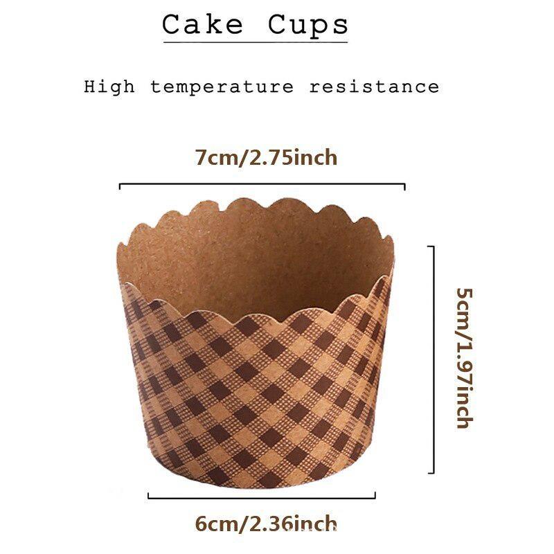 50Pcs/Pack Cupcake Paper Cups  - Event Suppliers recension och pris