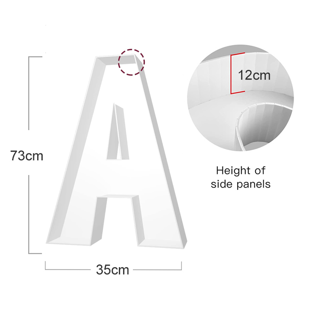 73cm Letters Balloons Frame Mo - Event Z recension och pris