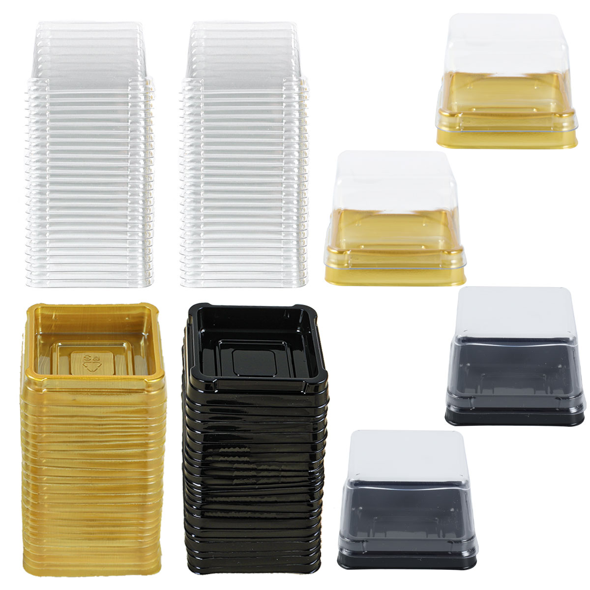 Transparent Cake Dessert Box C - Event Suppliers recension och pris