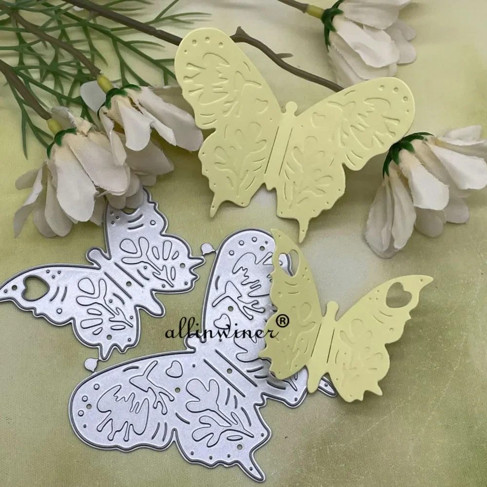 Layered Butterfly Die Cuts Ins - Papercraft Supply Invitation recension och pris