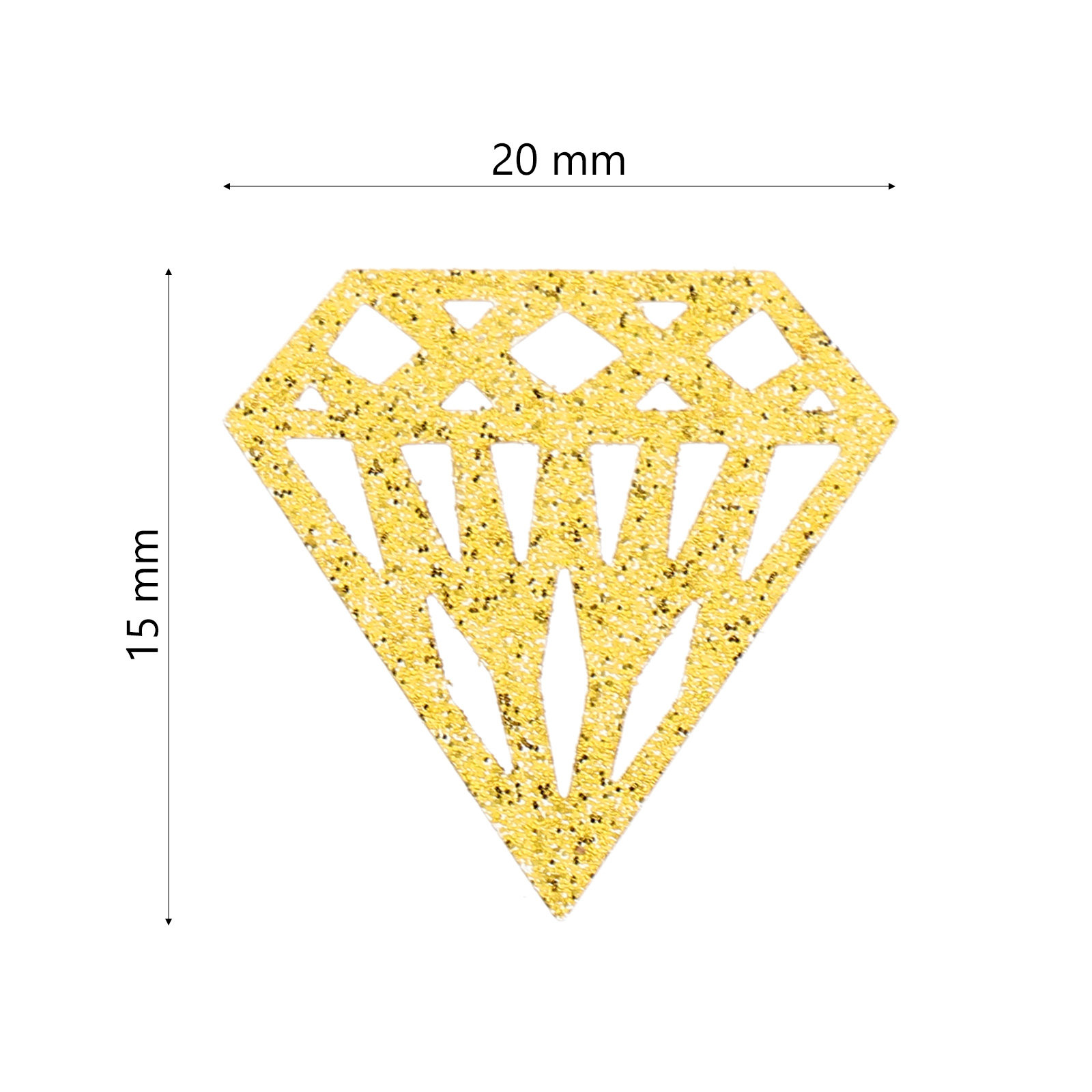 300Pcs Wedding Party Confetti  - Papercraft Supply Confetti recension och pris